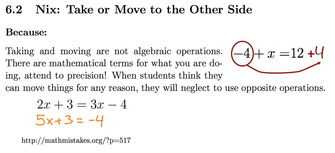 An image showing the page from Nix the Tricks.