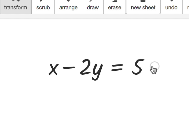 Connect the equation with a graph.
